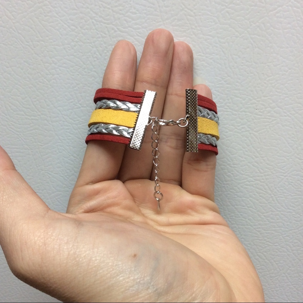 Houston Rockets NBA bracelet Basketball Fans - Picture 2 of 2